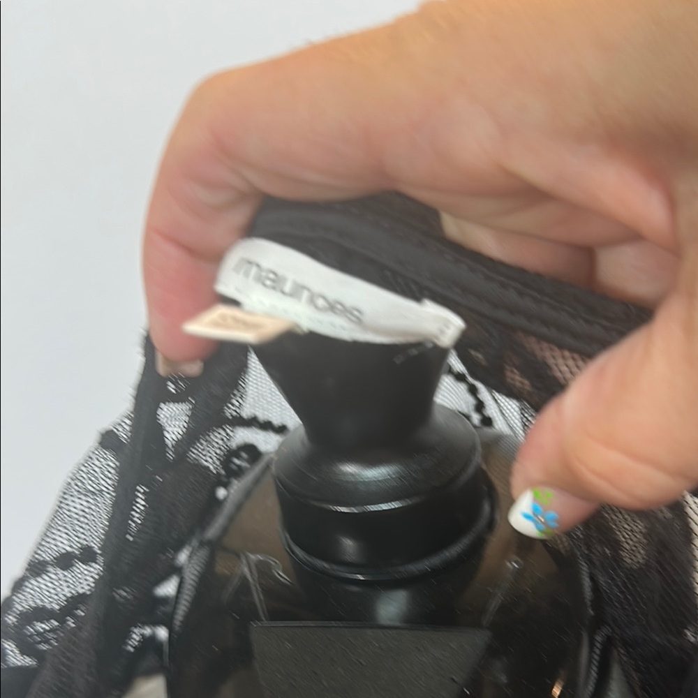 EUC Maurices Black Lace Cover-Up - Picture 2 of 6